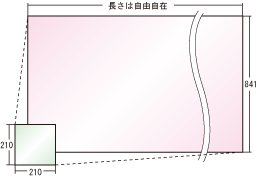 スキャンサイズ